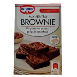 Praj.Brownie 480g Cacao si Fulgi Cioc Dr Oetker
