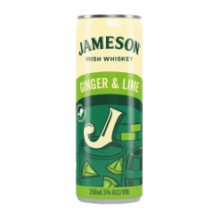 Whisky Doza Jameson Ginger Lime 5% 250ml Sgr