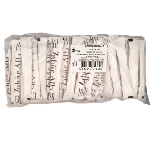 Zahar 5g Alb 100 Buc Stick Plus Sales