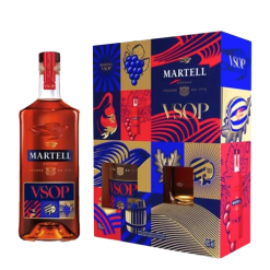 Cognac Martell Vsop+2pah 700ml 40%