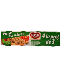 Alternative view of Pasta Vegetal Bucegi Pack (4x120 Gr ) 480g