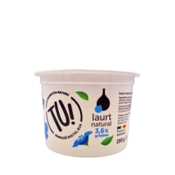 Fraher Iaurt Nat Tu 190g 3.6% (Pahar)