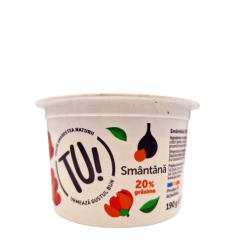 Fraher Smantana Tu 190g 20% (Pahar)