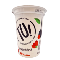 Fraher Smantana Tu 350g 20% (Pahar)