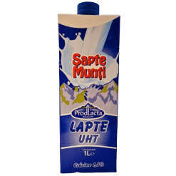 Lapte 1l 1.5% Uht Sapte Munti 12 B Prodlacta