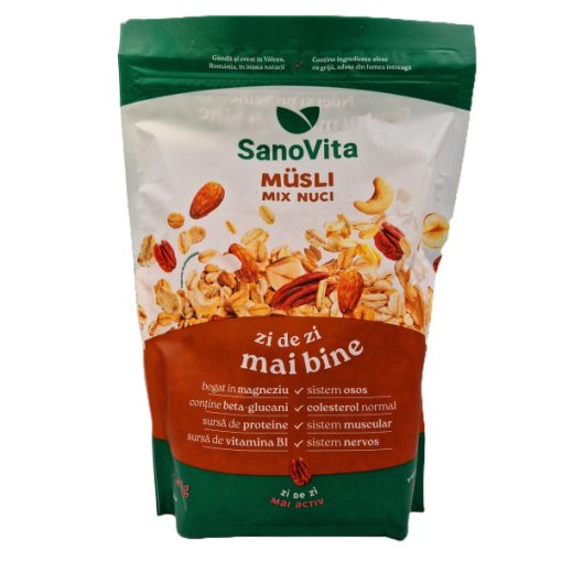 Sanovita Musli cu Mix de Nuci 400 Gr 5 B