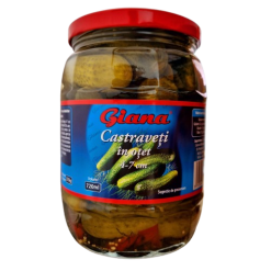 Castraveti 4-7 Cm Giana 680g In Otet