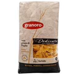 Paste Granoro 500 G Dedicato Farfalle N.198