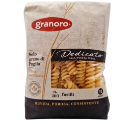 Paste Granoro 500 G Dedicato Fusilli N.260