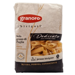 Paste Granoro 500 G Dedicato Penne Birigate N.259