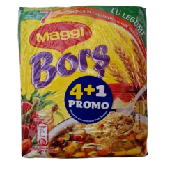 Bors 70gr Maggi cu Legume 5buc/Folie
