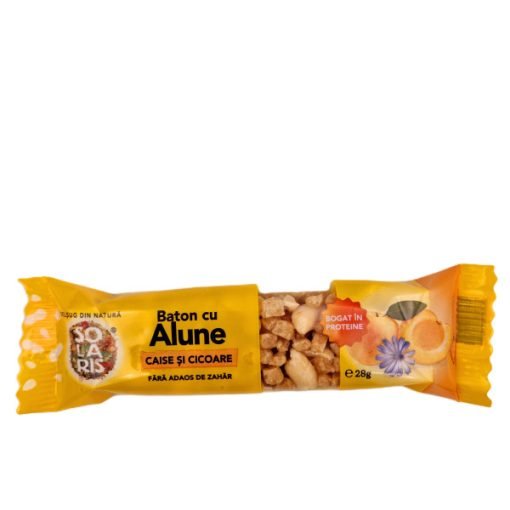 Solaris Baton cu Alune 30g cu Caise si Cicoare 10b/Cut