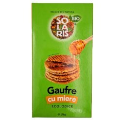 Solaris Gaufre cu Miere Ecologice 175gr