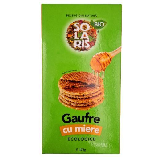 Solaris Gaufre cu Miere Ecologice 175gr