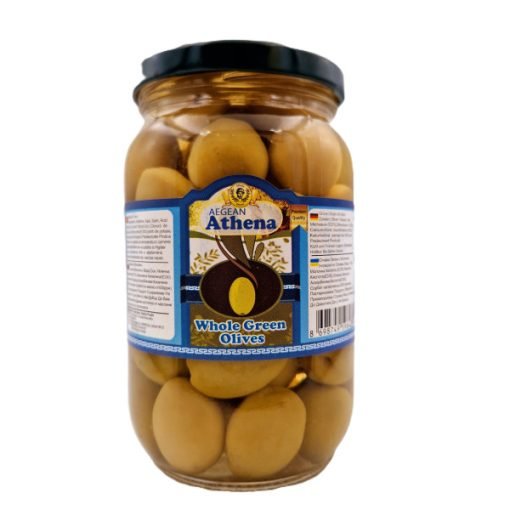 Masline Borc 360gr Intregi Athena Verzi
