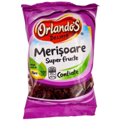 Orlandos Merisoare Confiate 180g 25b