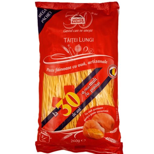 Paste Taitei M Banato 200gr + 60g /32b Lungi Oua