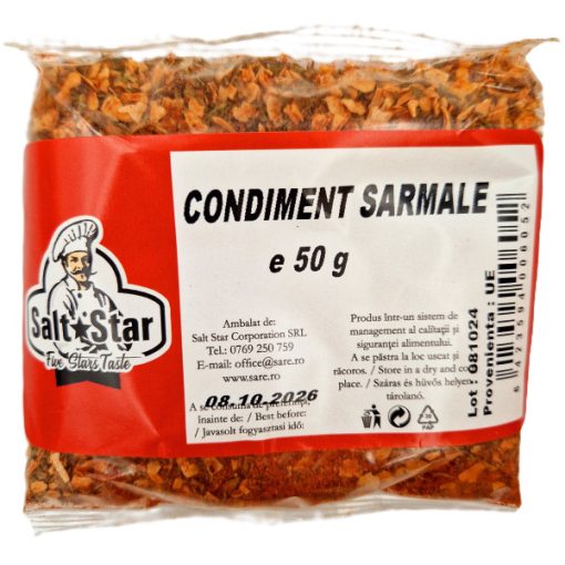 Salt 50g Condiment Sarmale 10 B/Cut