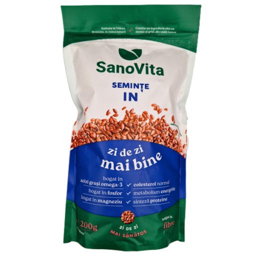 Sanovita Seminte de In 200 G 18 B