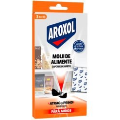 Aroxol Capcane de Hartie Ptr Molii Alimente(3b/Cut)