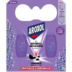 Aroxol Gel Lavanda 2buc Anti-molii si Antiacarieni
