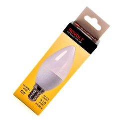 Bec Led E14 6w(40w) Rovolt Lumina Rece 10buc/Set
