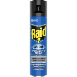 Insecticid Raid Spray 400ml Muste si Tantari